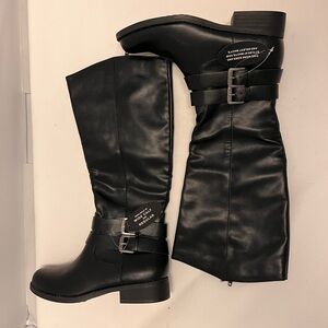 NEW Style & Co. Black Knee-High Boots 6M